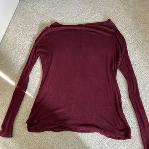 Maroon brandy Melville sweater